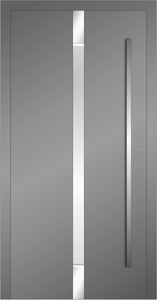 Eingangstüren aus Aluminium